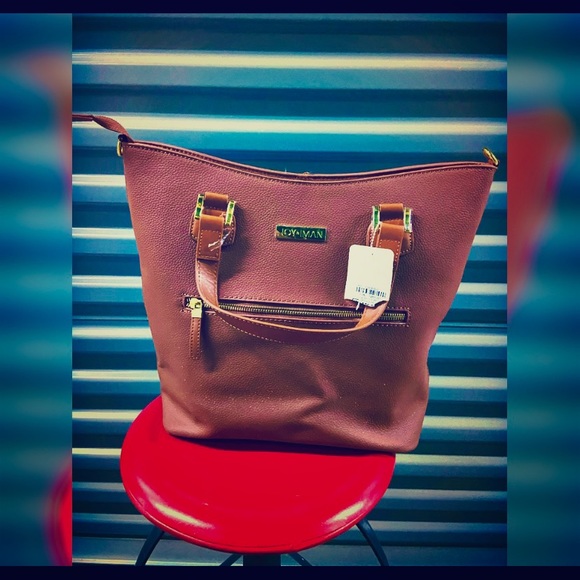 Shoulder tote with cosmetic bag - Picture 2 of 8